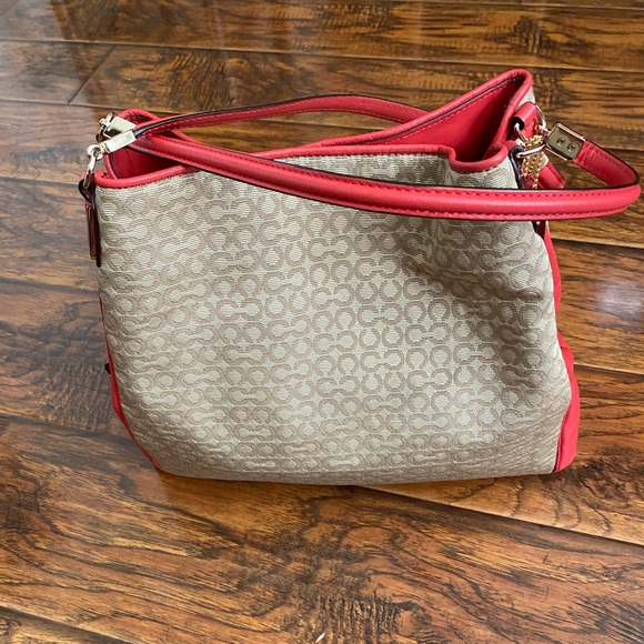 Coach Tangerine Shoulder bag with matching wallet - Picture 2 of 10